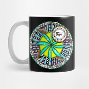 The Eye of Knowing Mandala Mug